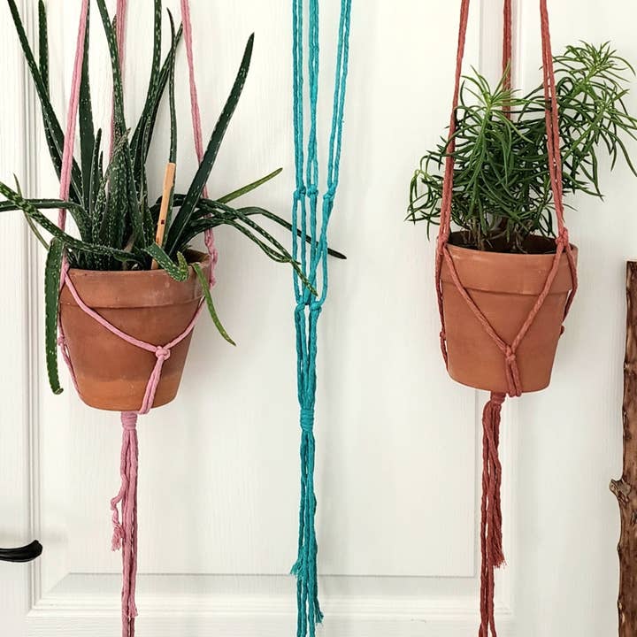 Cabide para plantas com bola de discoteca 'Glam' por atacado de Handmade By Uruba