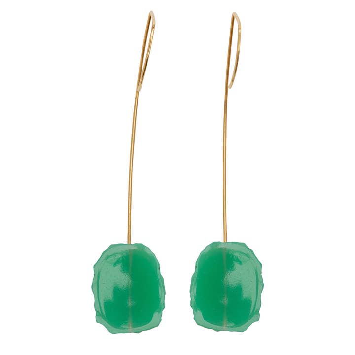 Brincos Gota com Gemas Fatiadas por atacado de Melissa McArthur - Jewellery Made in London