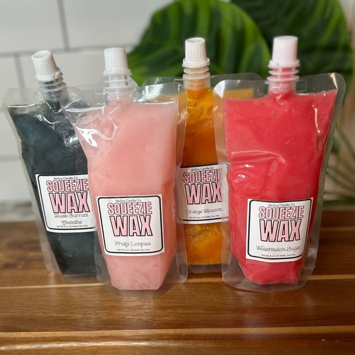 Squeeze Wax for wholesale by BeSoy Candle Co.