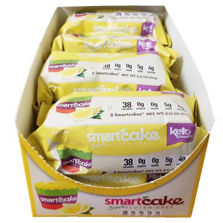Smart Baking Company - Wholesale Cake - Lemon SmartCake 8-pack