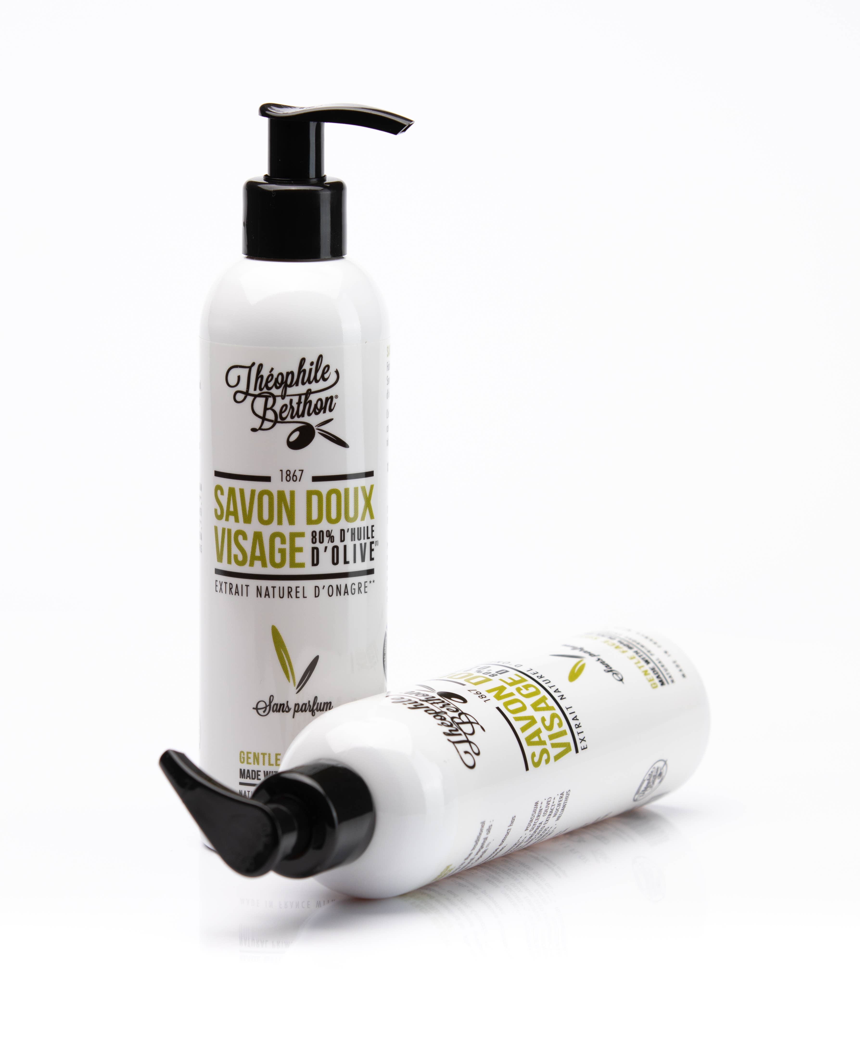 Theophile Berthon – wholesale Facial cleanser – LIQUID FACE SOAP WITH OLIVE OIL AND EVENING PRIMROSE EXTRACT2