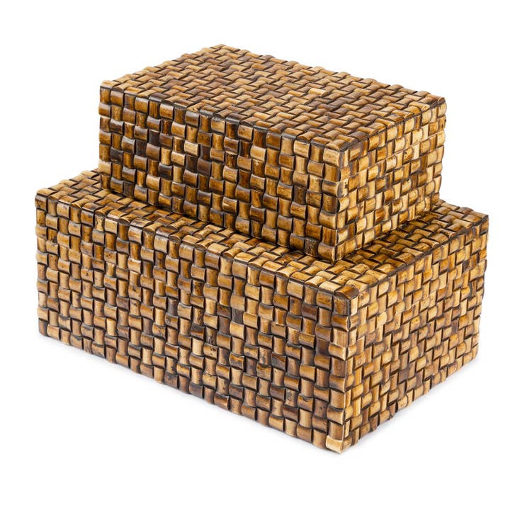 GAURI KOHLI - Wholesale Decorative Box - Nomad Decorative Boxes, Set of 2