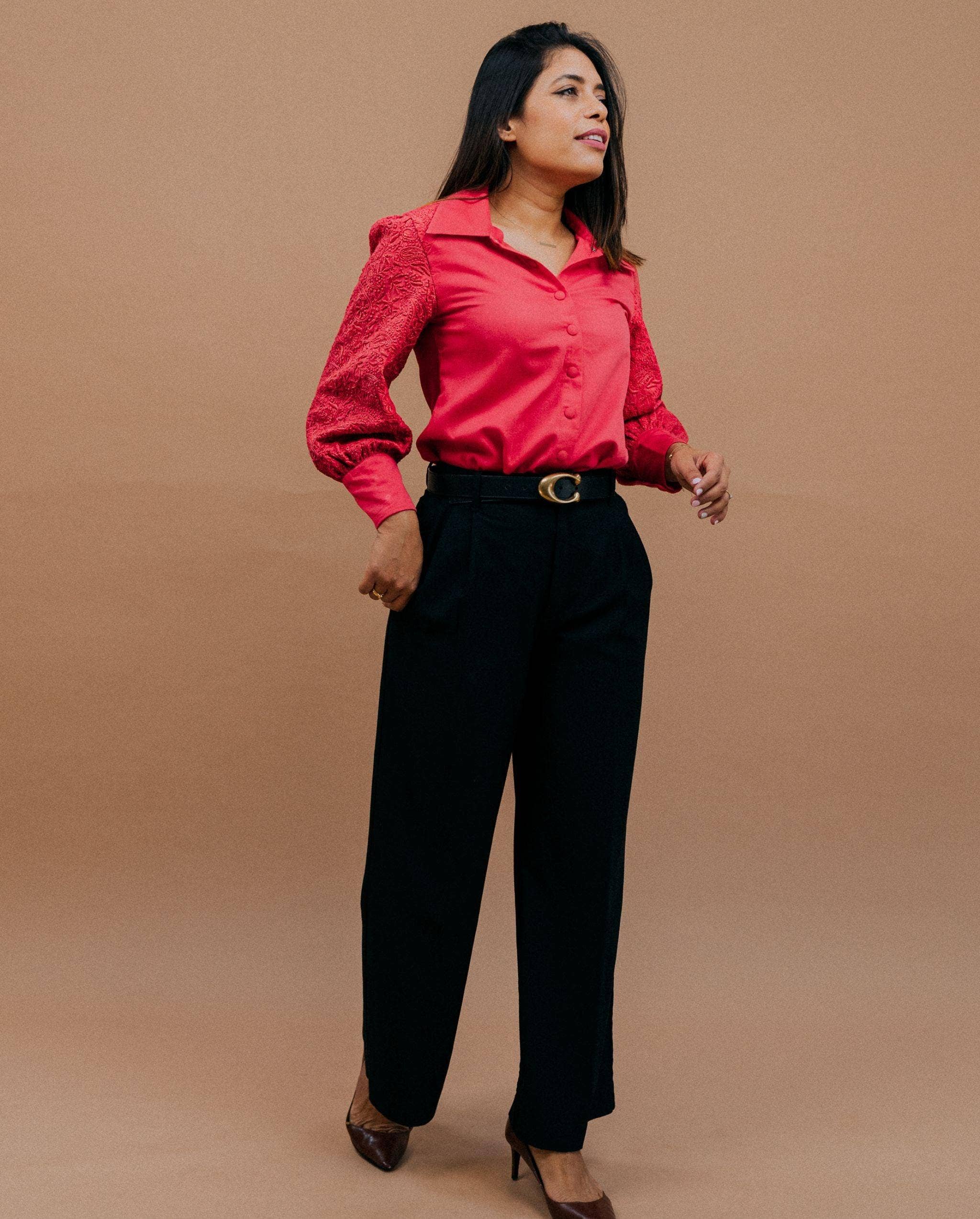 Kaasida | Women Fashion Boutique - Wholesale Buttoned-down shirt – Women's - Gulnari Cotton Shirt