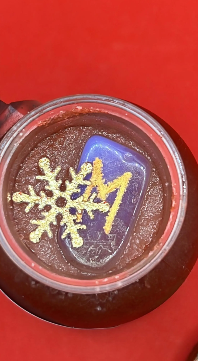 WaterBruja - Vendita all'ingrosso Paletta per scrub/sali da bagno - Scrub al Sale Yule, Scrub Invernale Festivo, Bagno di Cristallo, Opalite6