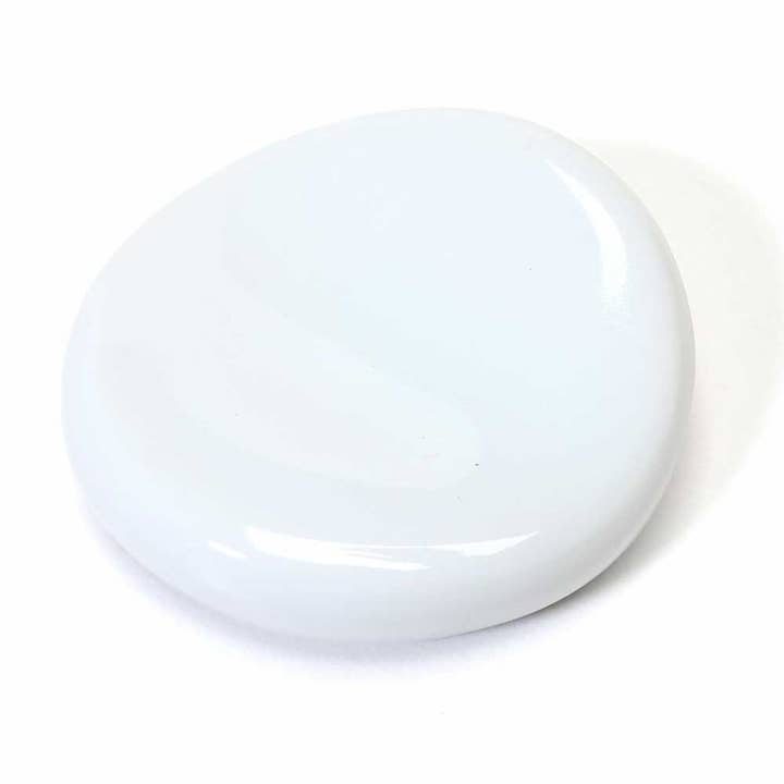 Flat Round Chopstick Rest White for wholesale by Wholesale Chopsticks
