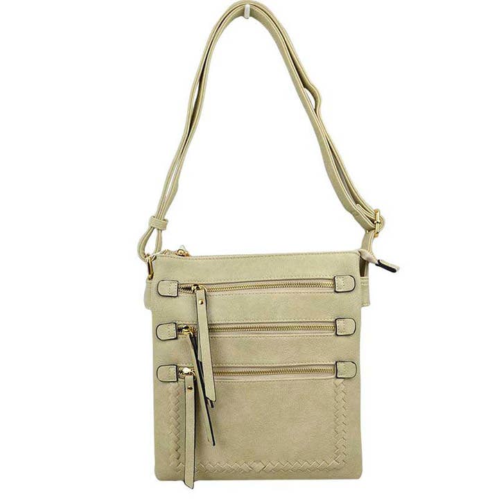 Bolsa a tiracolo feminina elegante de couro sintético macio por atacado de Madeline Love