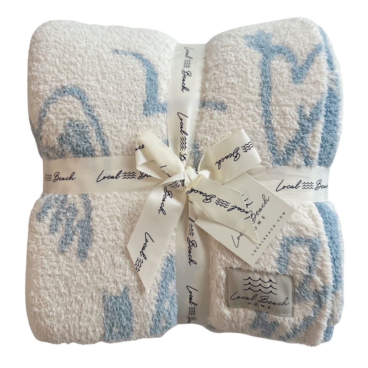 Local Beach - Wholesale Throw Blanket - Coastal Cowgirl Luxe Home Blanket0