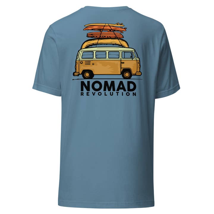 Nomad Revolution Unisex Tee for wholesale by Swash Peak
