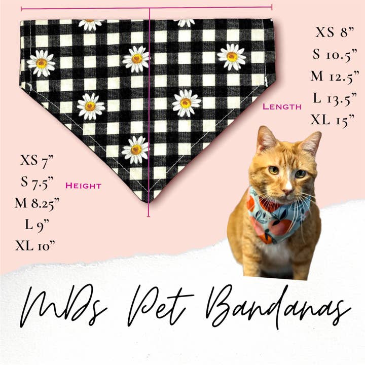 MDStickerShop - Vendita all'ingrosso Bandana - Cani - Bandana per animali domestici in tessuto con stampa arcobaleni astratti ad2