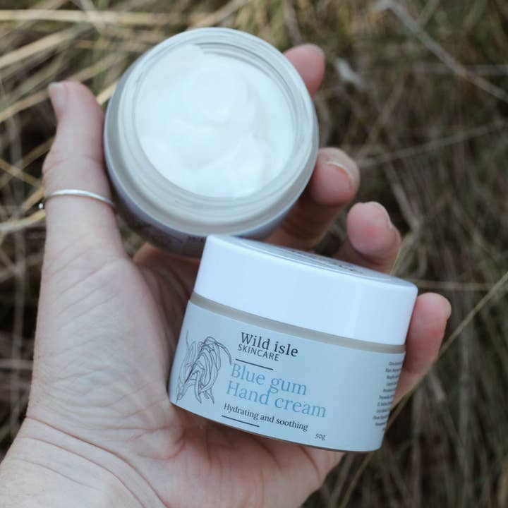 Wild Isle skincare - Wholesale Hand cream/lotion - Tasmanian bushlands natural hand cream 50g jar10
