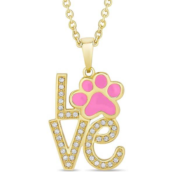 Puppy Love CZ hanger voor wholesale door Lily Nily