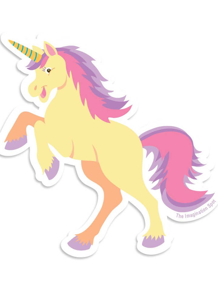 Unicorn Sticker for wholesale by The Imagination Spot