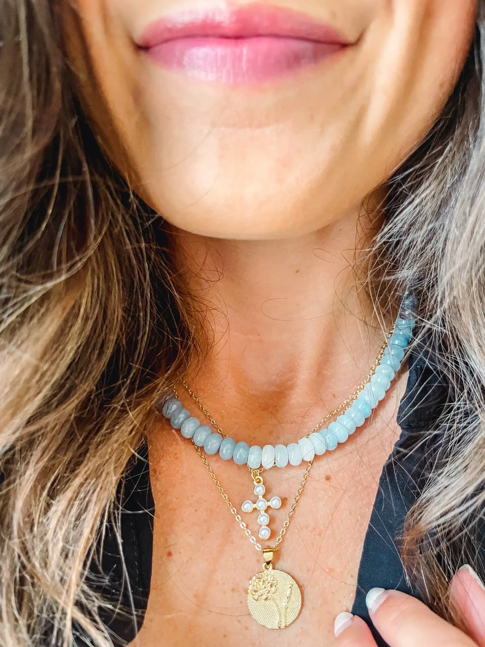 Cola Stacks - Wholesale Pendant/Charm Necklace - Signature Cross Necklace1