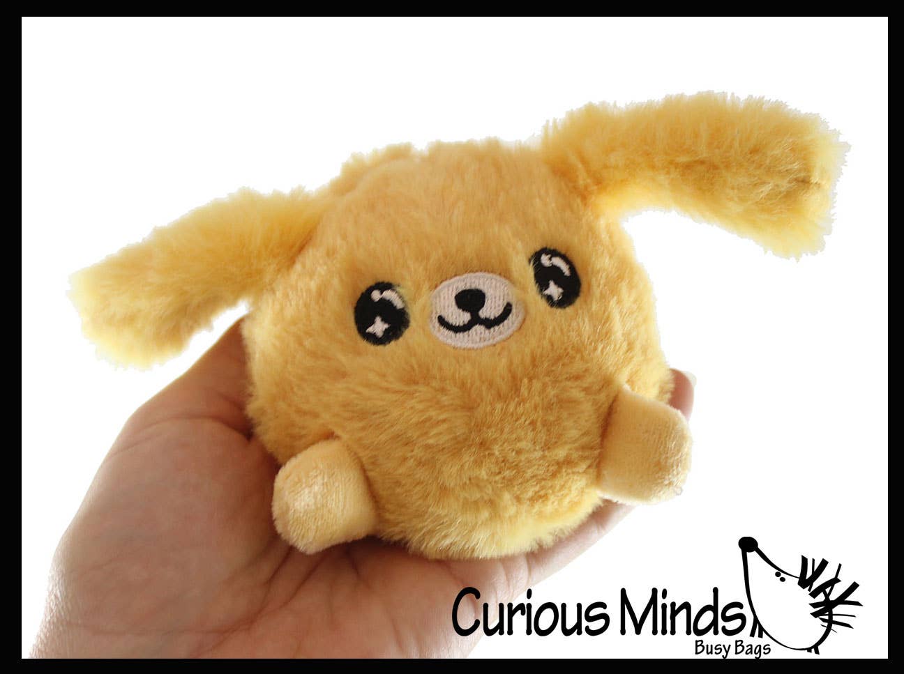 Curious Minds Toys – wholesale Squishy toy – Kids & Baby – 1 Plush Dog Animal Water Bead Filled Squeeze Stress Balls -7
