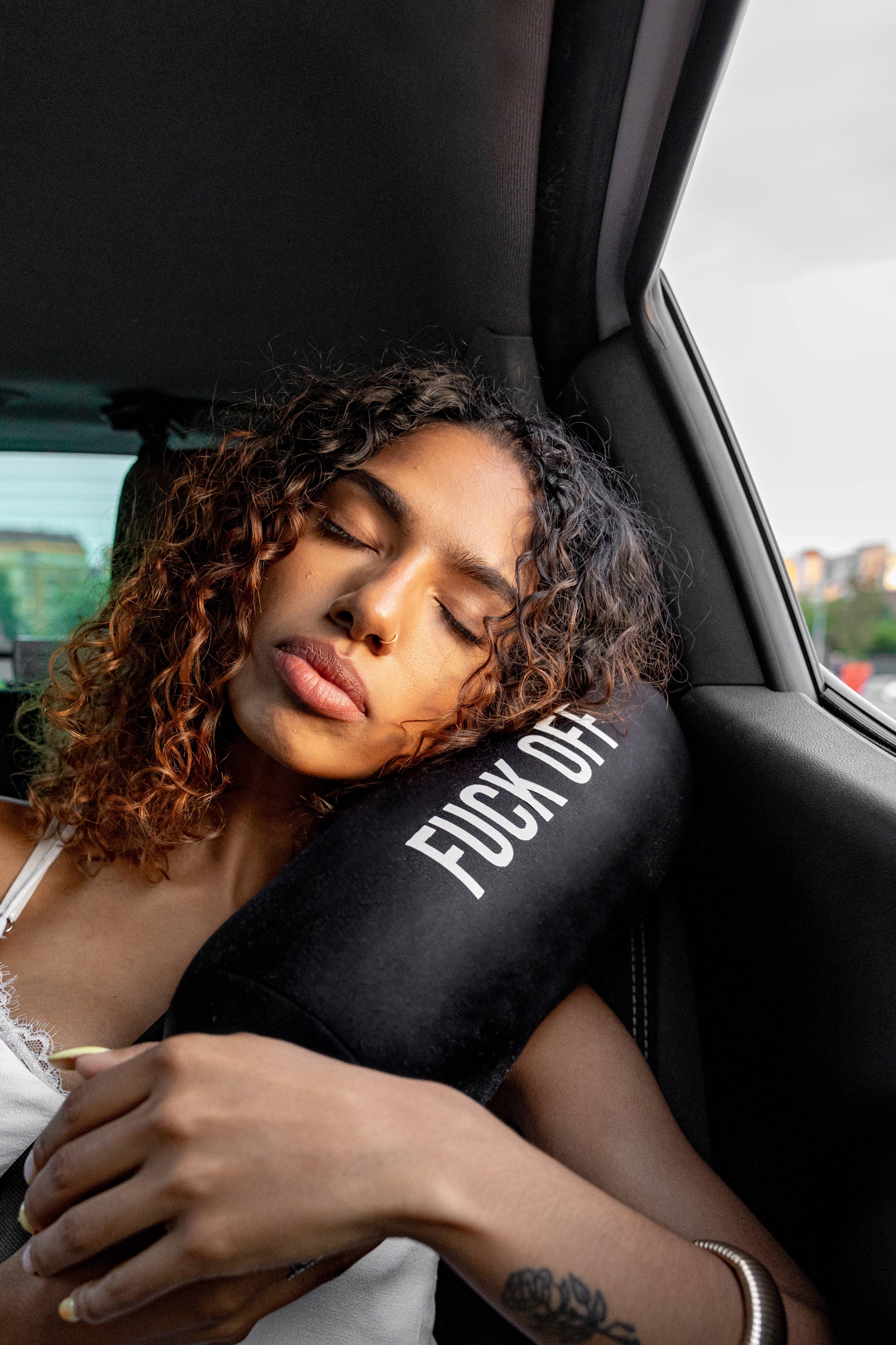 Fisura – wholesale Gardening kneeling pad – Cushion "Fuck off"3