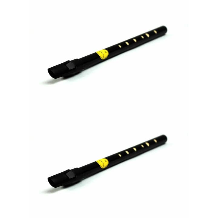 Silbato irlandés de hojalata negro en tono ‘D’ para venta al por mayor de Dublin Gift Company