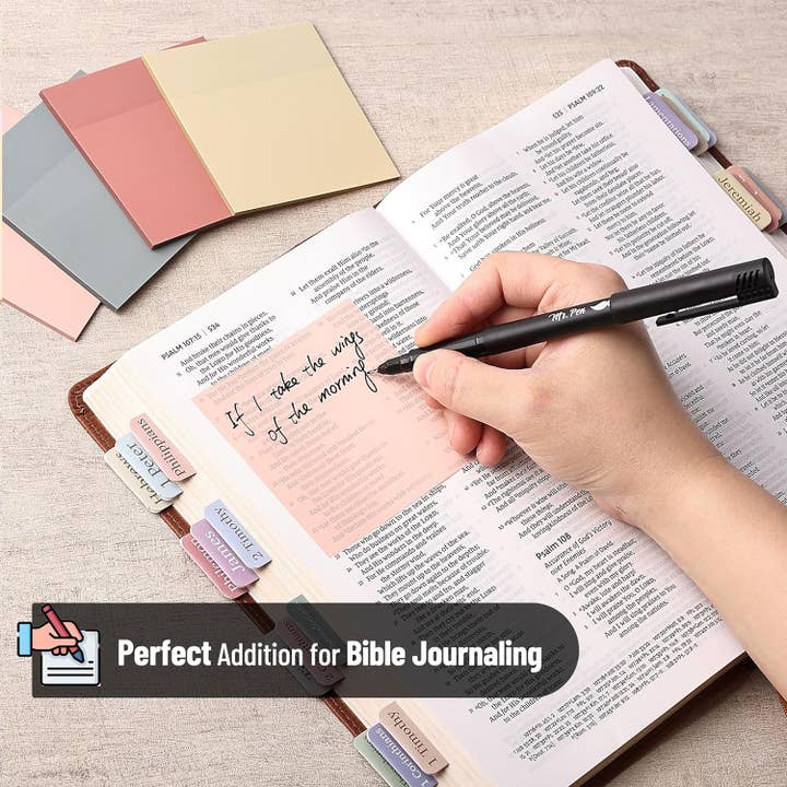 Mr. Pen - Wholesale Sticky Notes - Mr. Pen- Transparent Sticky Notes, 3x3, 200 Sheets,3