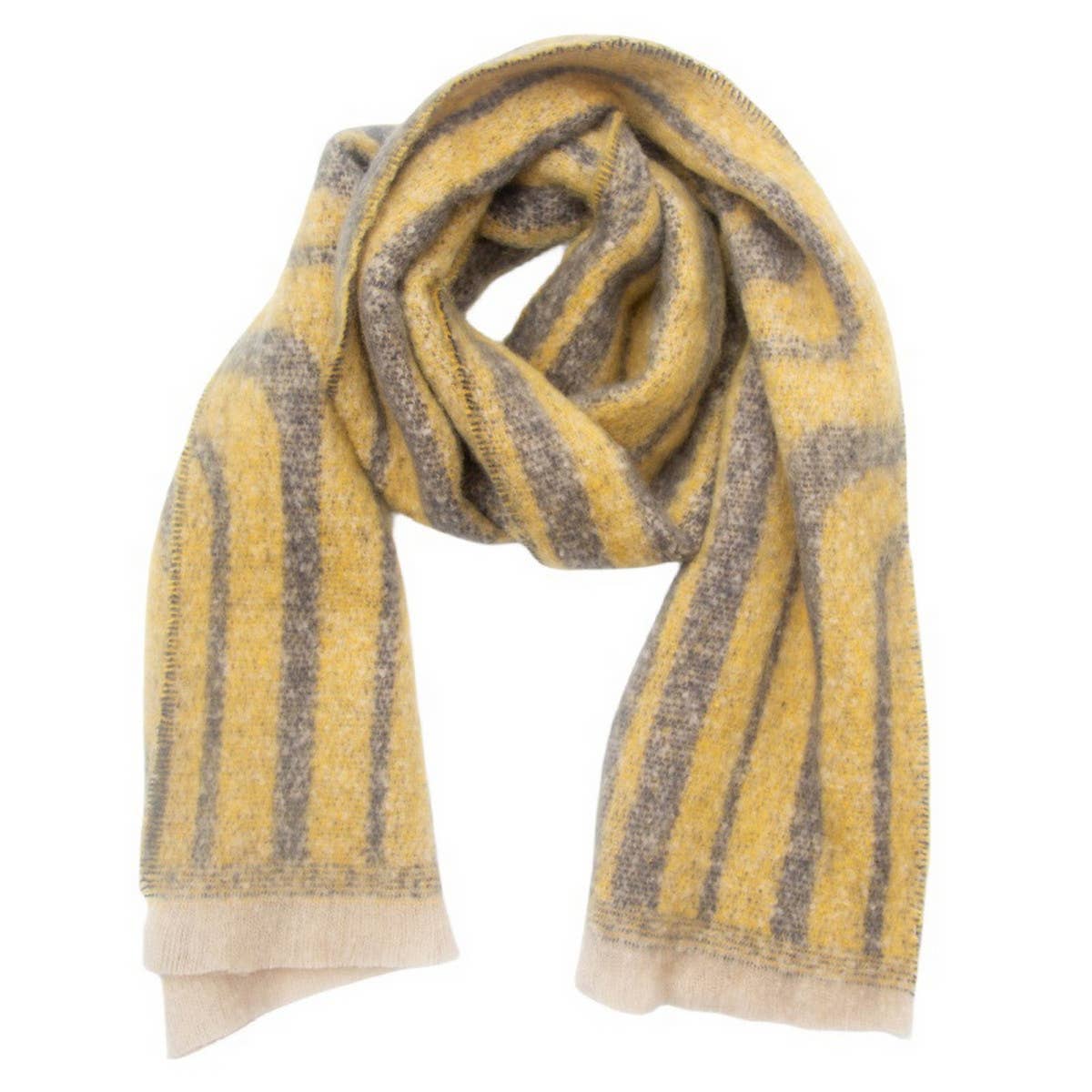 ACCITY - Wholesale Scarf - Women's - Geometric Loop Yarn Winter Scarf with  Shawl Wrap_CWASC08701