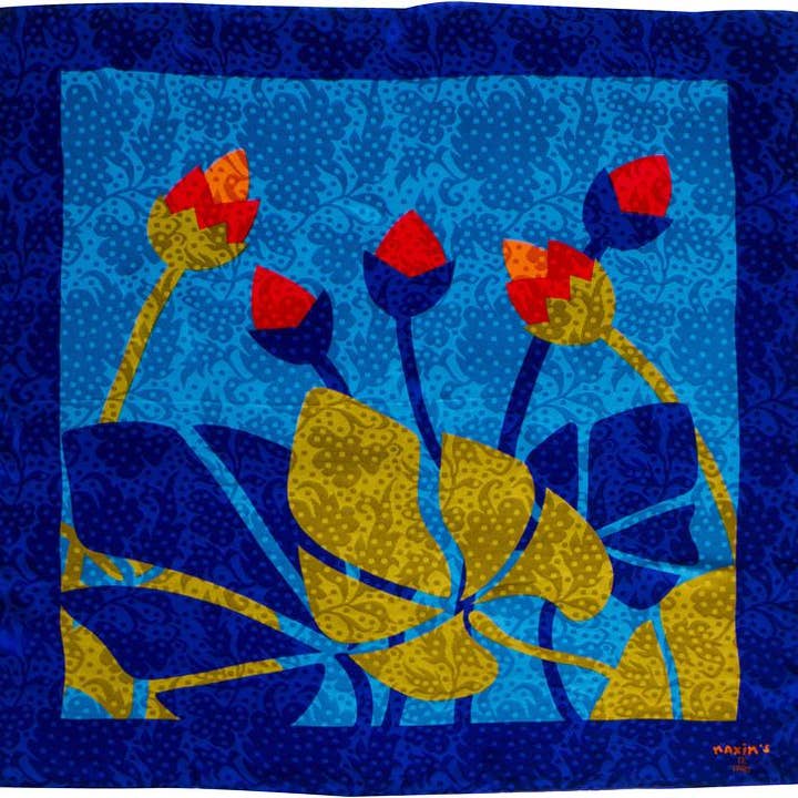 Maxim's de Paris - Carré jacquard de soie - 0823 pour la vente par PariScarves