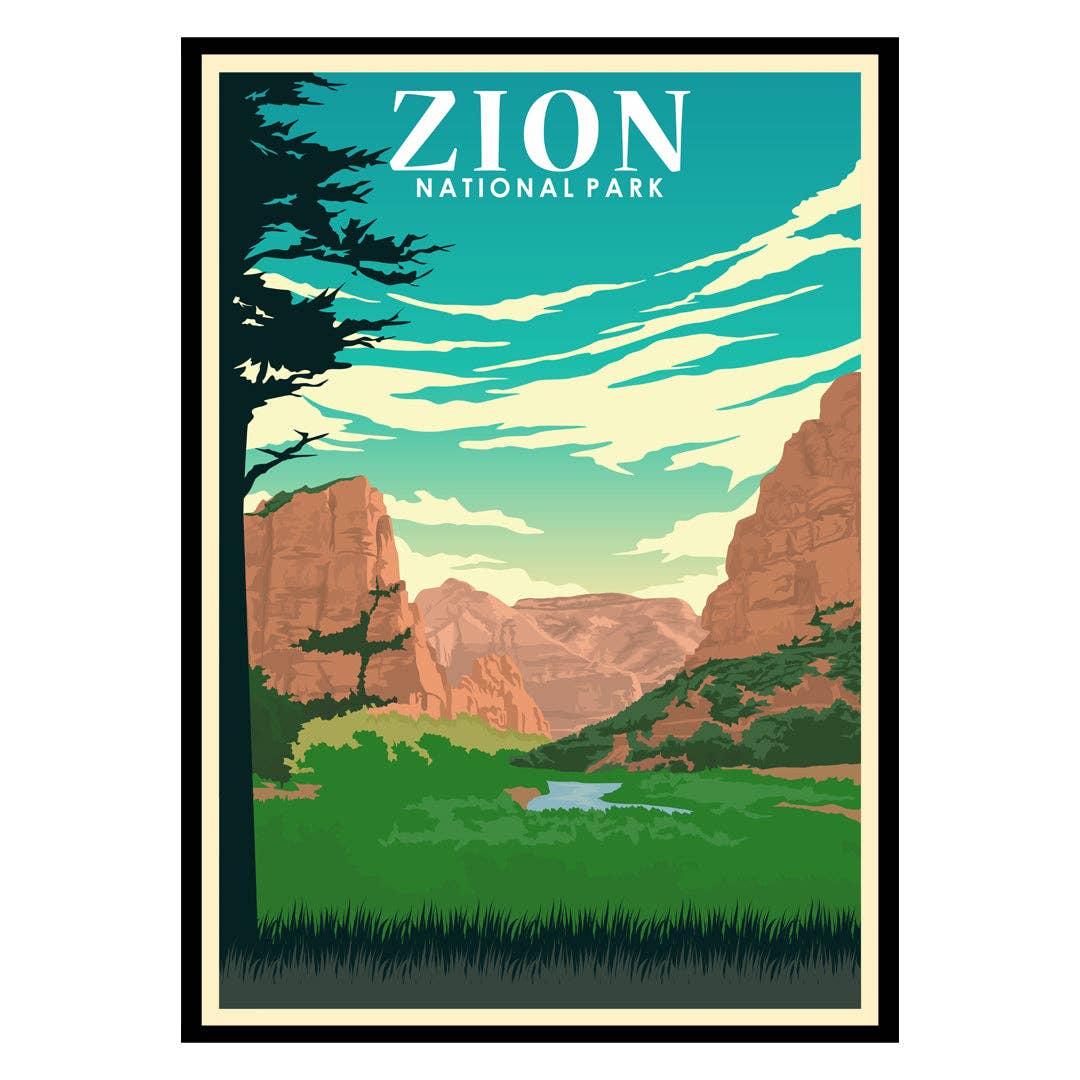Places of Art - Wholesale Poster - Zion National Park US Poster0