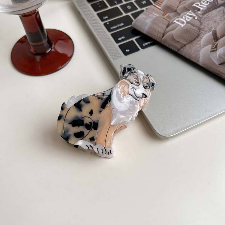 PAWPAWwholesale - Wholesale Hair Clip - Women's - Kawaii Dog Claw Clip, Fun Cartoon Hair Accessory_CWMM71467