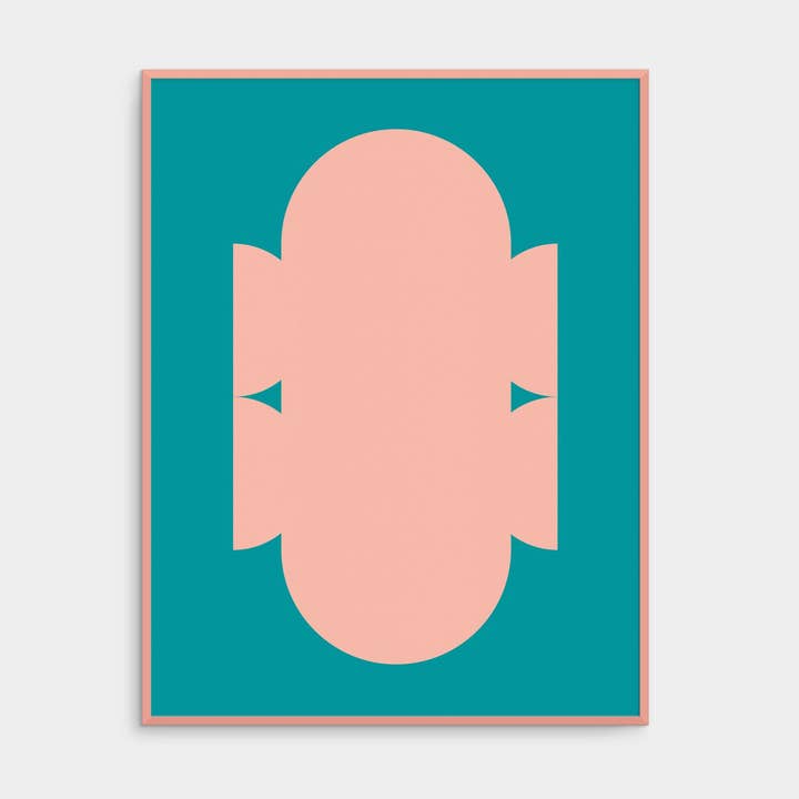 Impression artistique Neo Shape XIII pour la vente par The Design Craft