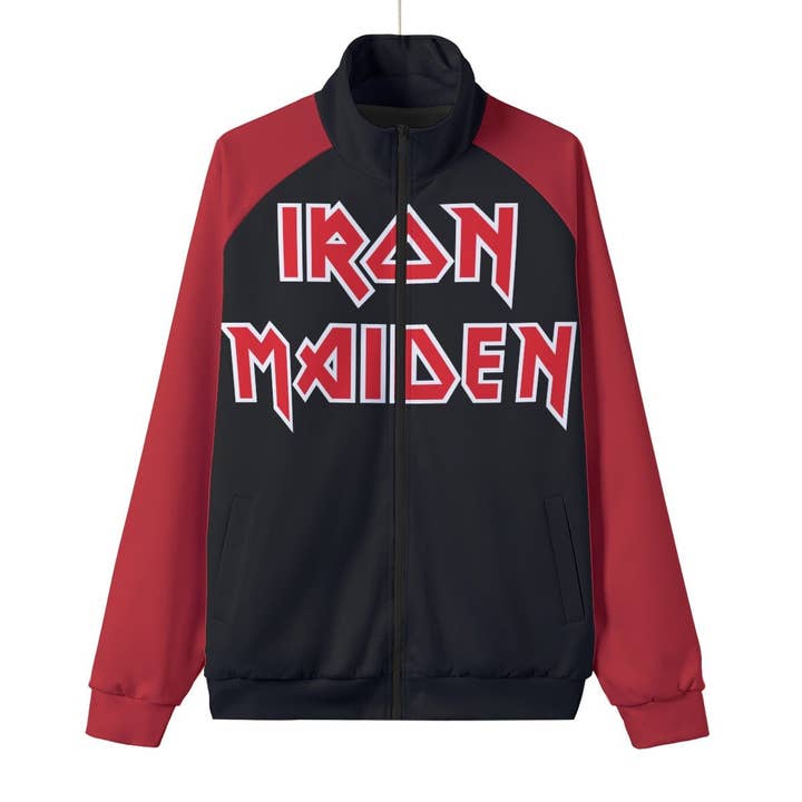 Casaco Iron Maiden Track por atacado de Hyper Iconic