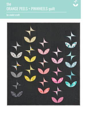 VC021 : Couette en pelures d'orange et moulinets pour la vente par Violet Craft