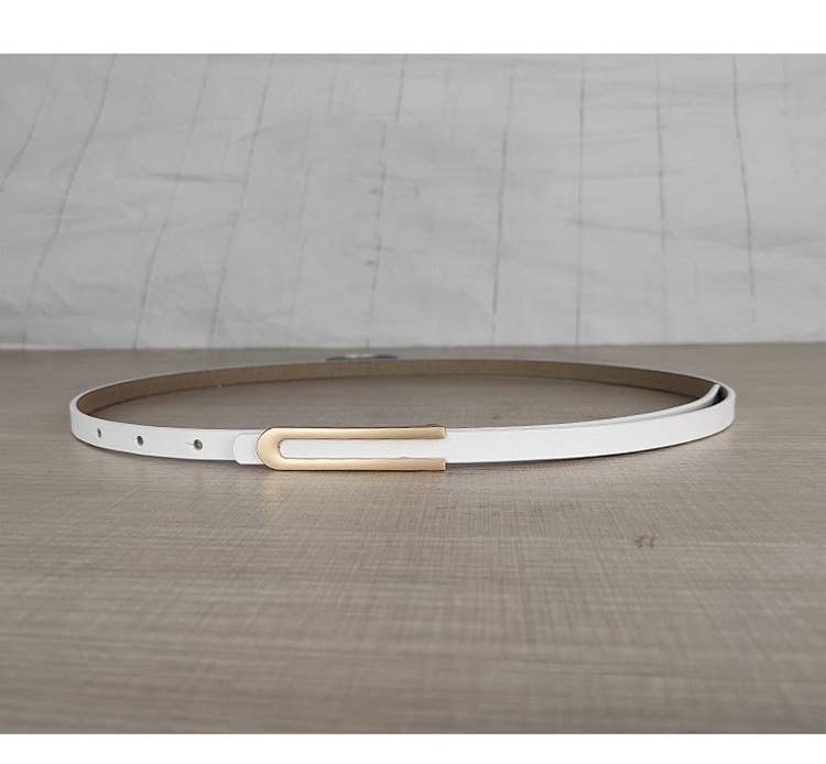 PEACH ACCESSORIES – Engroshandel Bælte - Dame – CurveLock læderbælter BEL0517