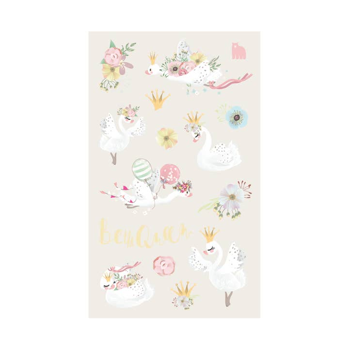 Rainha do Cisne por atacado de Four Bears Sticker Club