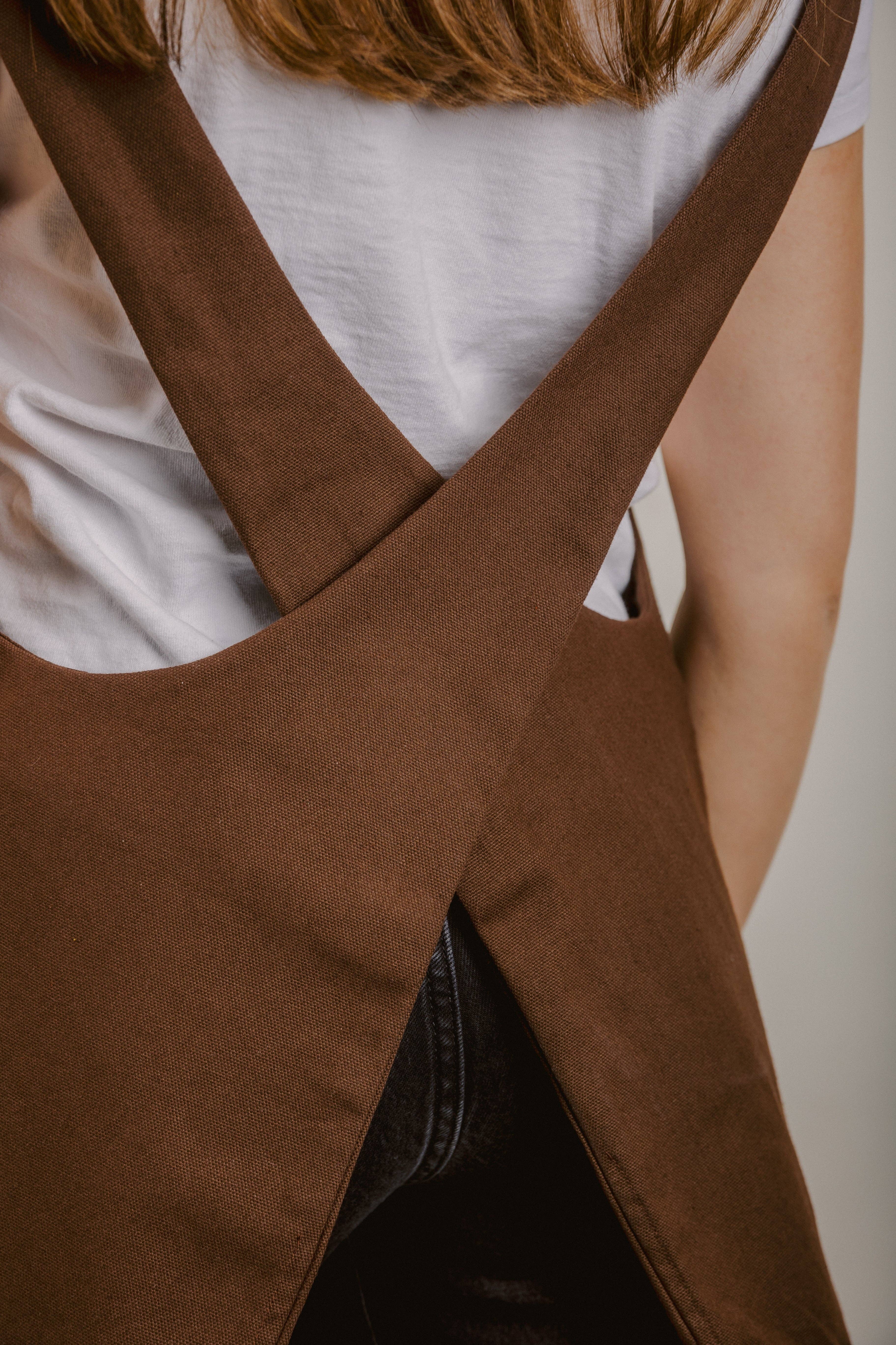 The Adorn Co. - Wholesale Apron - Canvas Crossback Apron4