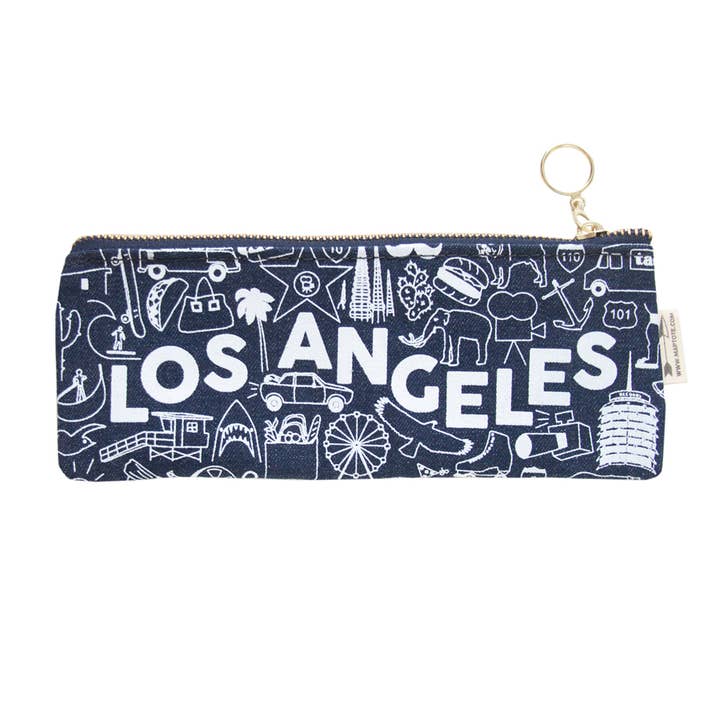 Maptote - Wholesale Pencil Case/Pouch - Los Angeles Pencil Pouch