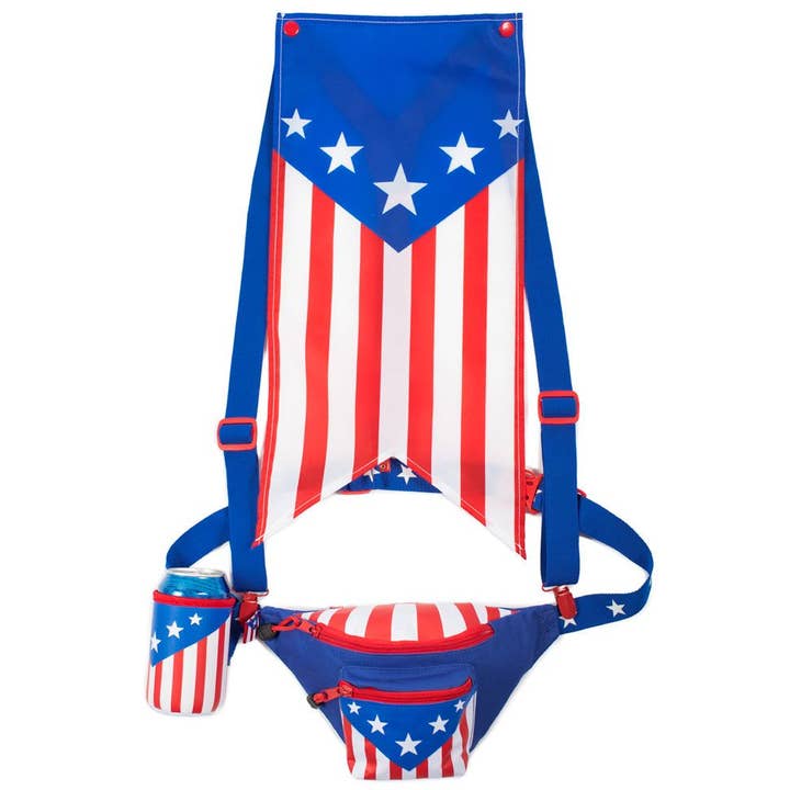 Tipsy Elves - Wholesale Belt Bag - Unisex - USA Fanny Pack with Cape