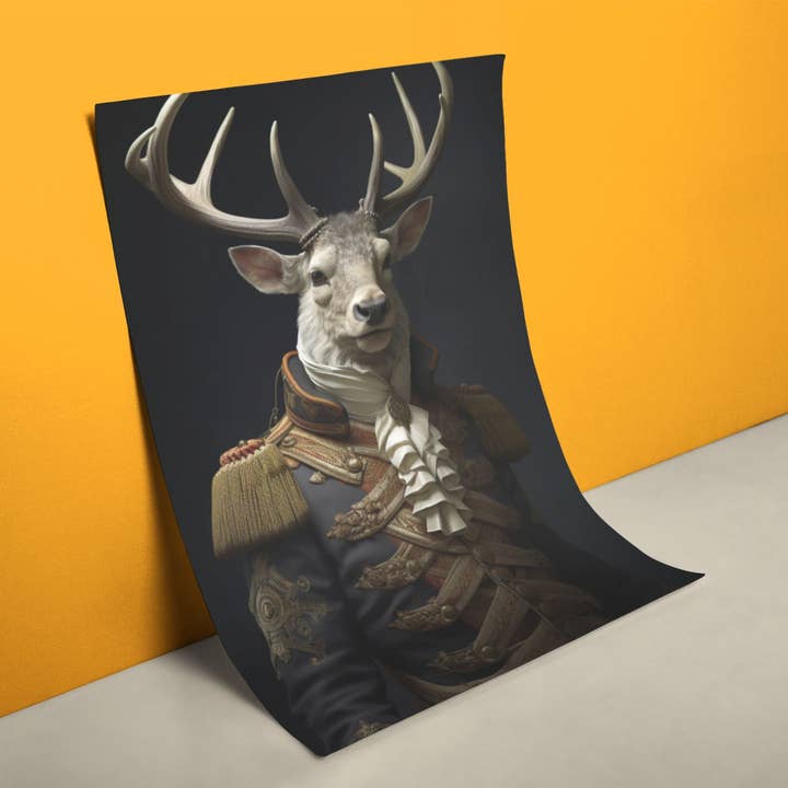 Deer Human Poster Fursona for wholesale by reetro