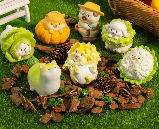 BCmini - Wholesale Decorative Figurine - 71206 Veggie Dog Figurine Blind Box-61
