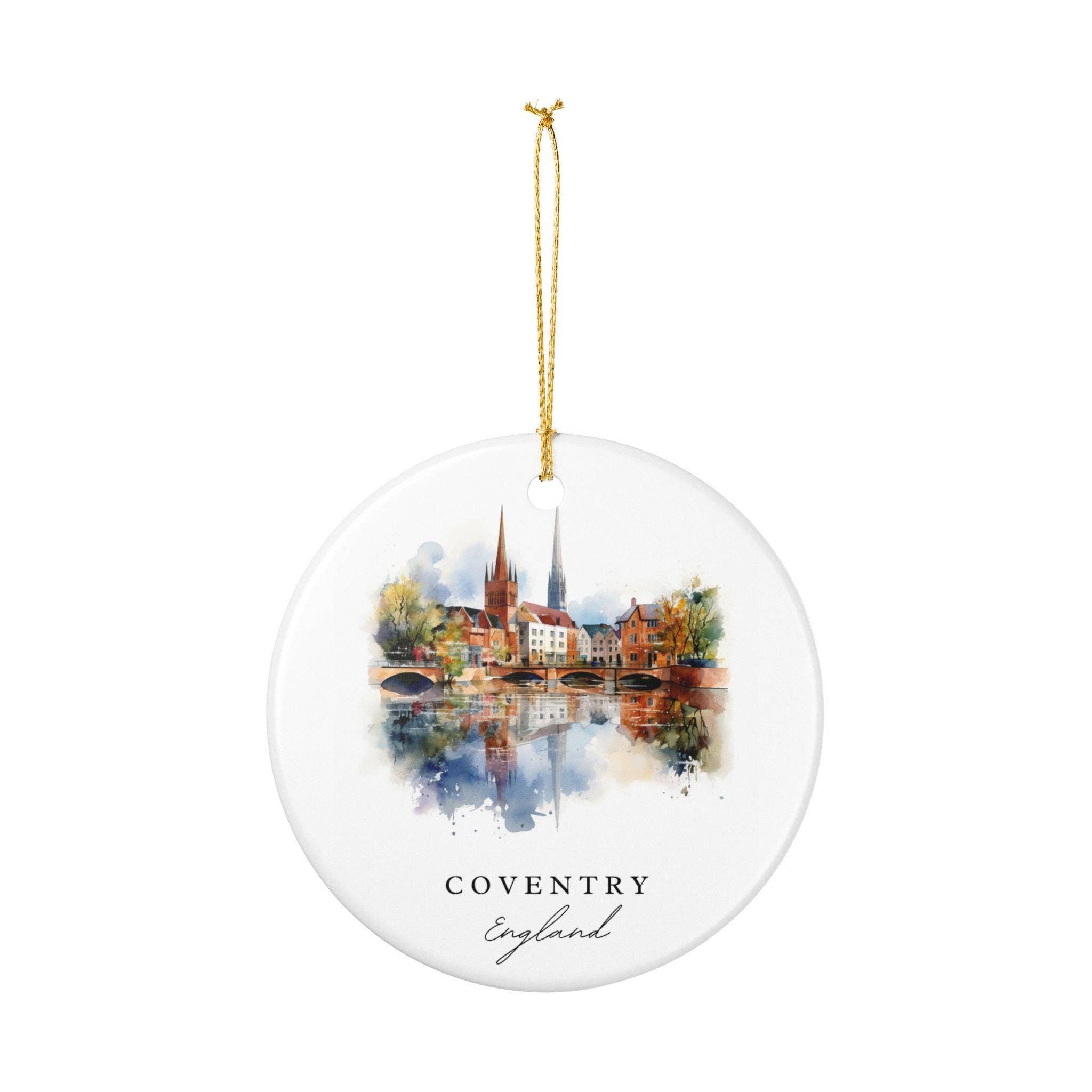 Premium Travel Art - Wholesale Ornament - Coventry Xmas Ornament | Ceramic | Travel Gift1