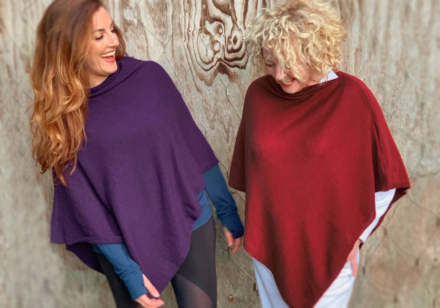 Creatico - Wholesale Poncho - Women's - House of Conti Firenze Cashmere Blend Italian Poncho Regular5