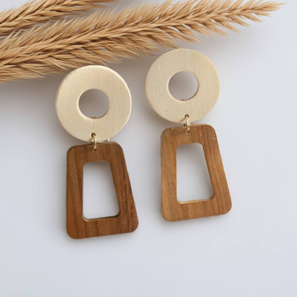Produtos Namasté - Wholesale Tassel Earrings - Earrings - Wood