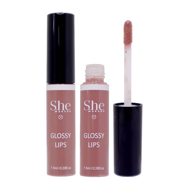 PINEAPPLE Beauty – Großhandel Lipgloss – Makeup She LG06 Nudes Glossy Lips Lipgloss - 36 Stück4