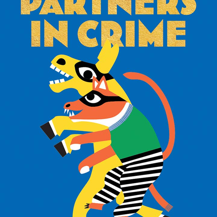 PARTNERS IN CRIME FRIENDSHIP GREETING CARD 4.5 x 6.25" for wholesale by Calypso Cards LLC