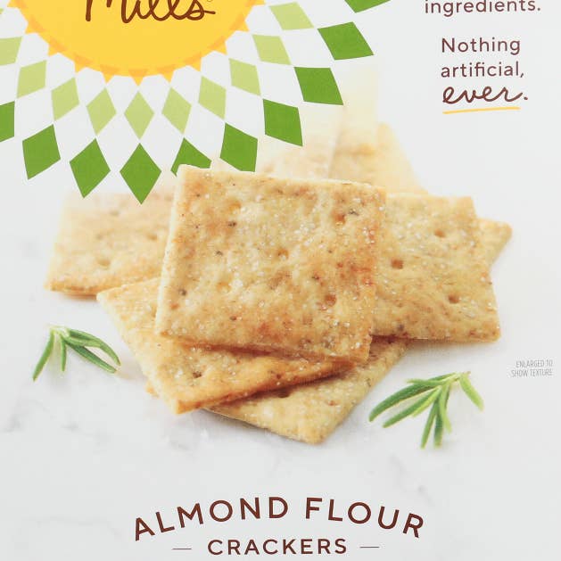 Simple Mills Crackers Almond Flour Rosemary Sea Salt 4.25 oz for wholesale by KeHE Distributors, LLC