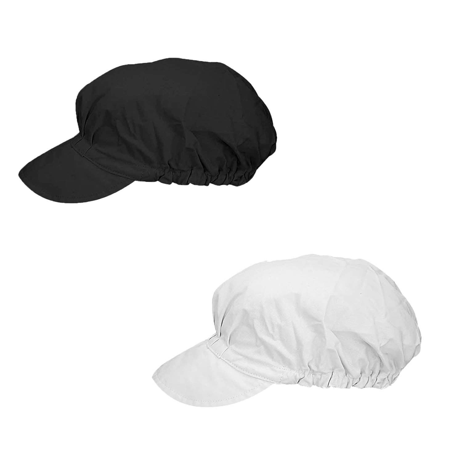MISEMIYA - Wholesale Beanie - Women's - BLACK KITCHEN VISOR CAP - Ref.9230