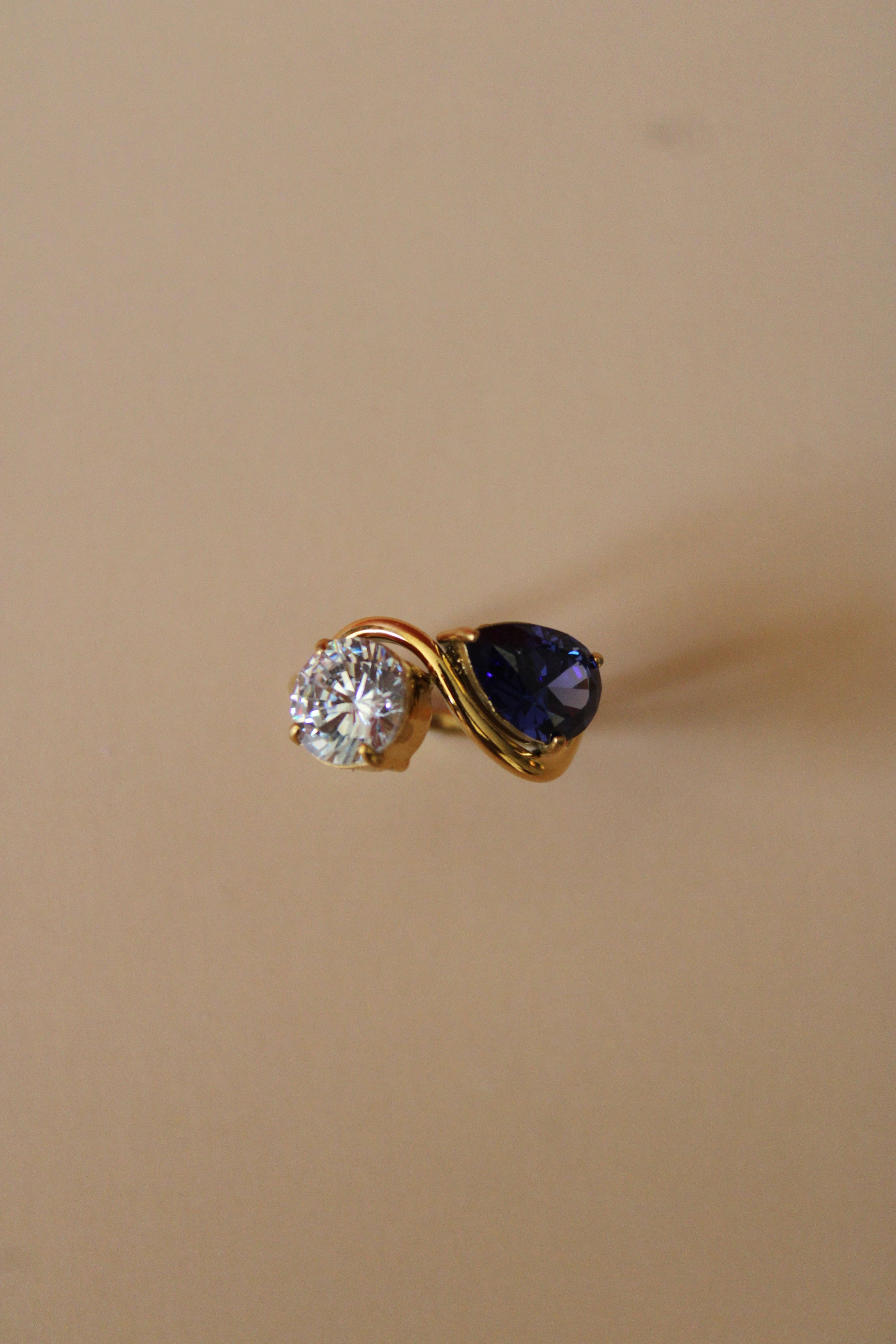 24th & Gold - Venta al por mayor Anillo de banda/apilable - Anillo Evelune1