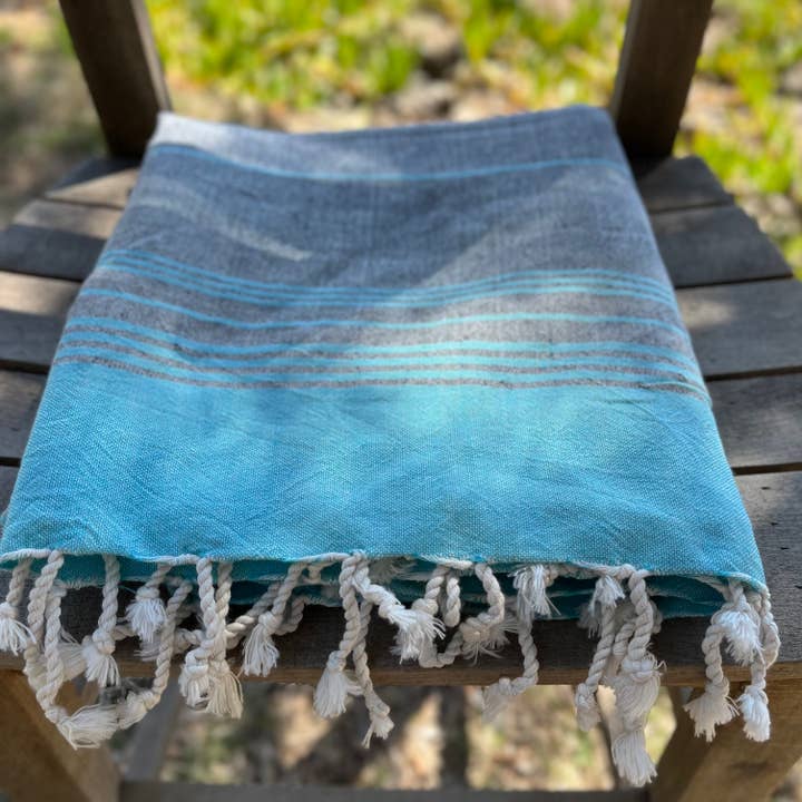 loom.ist – Großhandel Badetuch – Karya Leinen Strandtuch / Türkisches Handtuch25