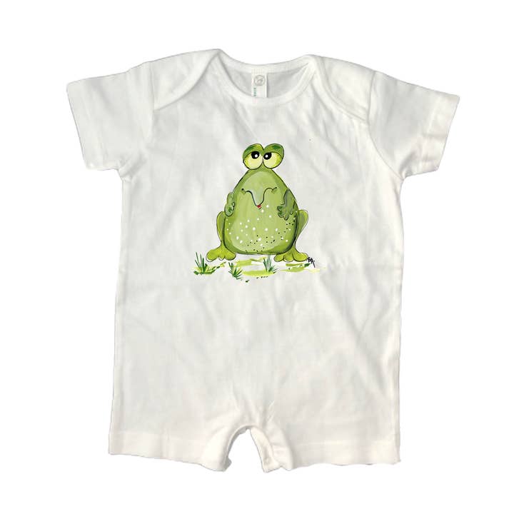 Pelele de algodón 1063 Froggie David para venta al por mayor de Designs By Beverly, LLC