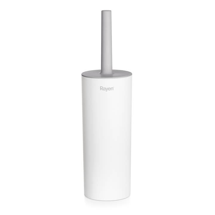 Toilet brush with white cover for wholesale by RAYEN