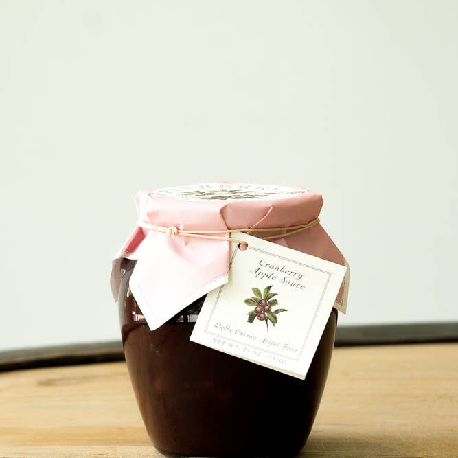 Bella Cucina - Wholesale Jam/Jelly - Cranberry Apple Sauce Grande - 23 oz.6