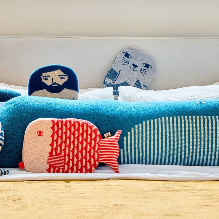 Donna Wilson – wholesale Hot/cold compress – Finn Hot Water Bottle - Orange3