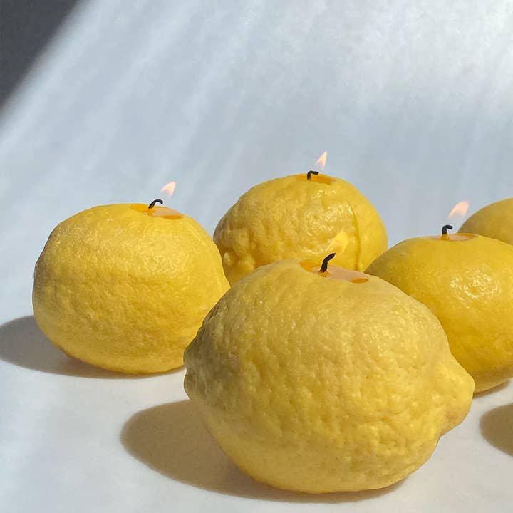 Lemon Große Zitronenkerze für den Großhandel auf Faire