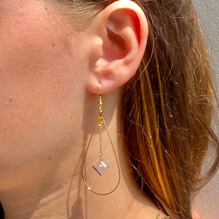 Brique d'Oreille - Wholesale Dangle Earrings - Long drop earrings - Les Ensorceleuses10